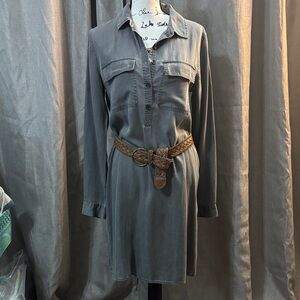 Gap gray t-shirt dress medium (tall)